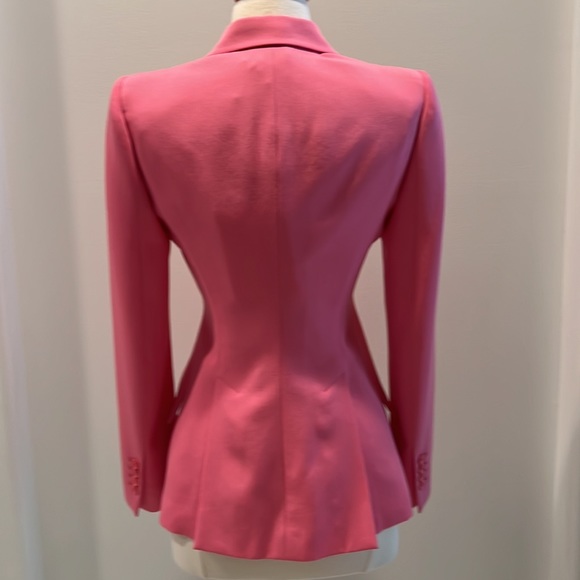 Alexander McQueen Hot Pink Blazer - Picture 3 of 5